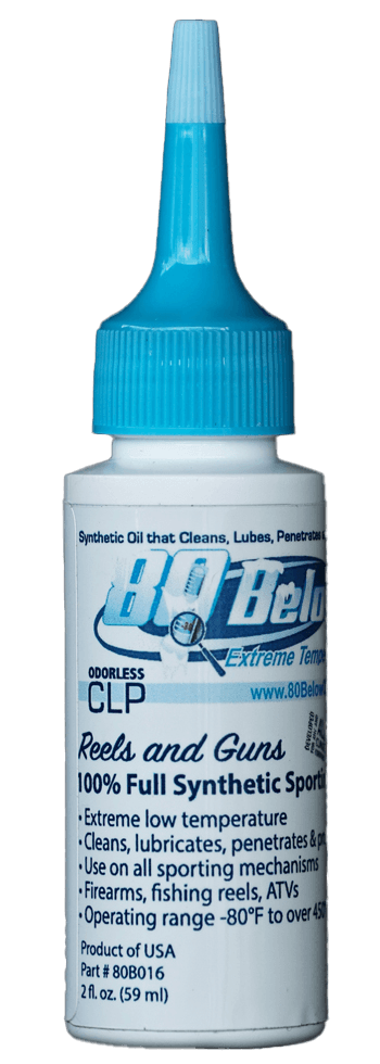 80 Below Needle Tip Bottle 2 oz. | Extreme Temperature Sporting Oil Synthetic