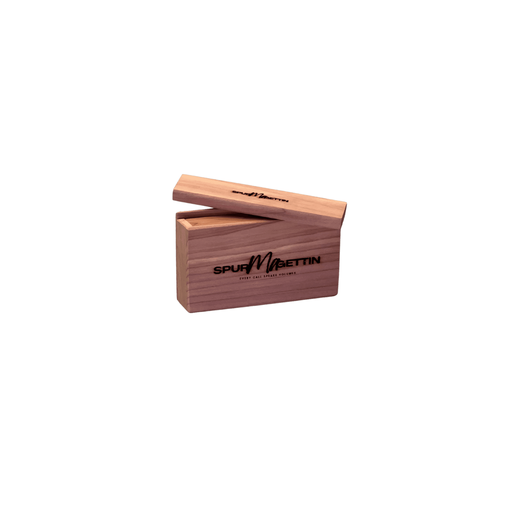 Scratch Box Call in Cedar Wood