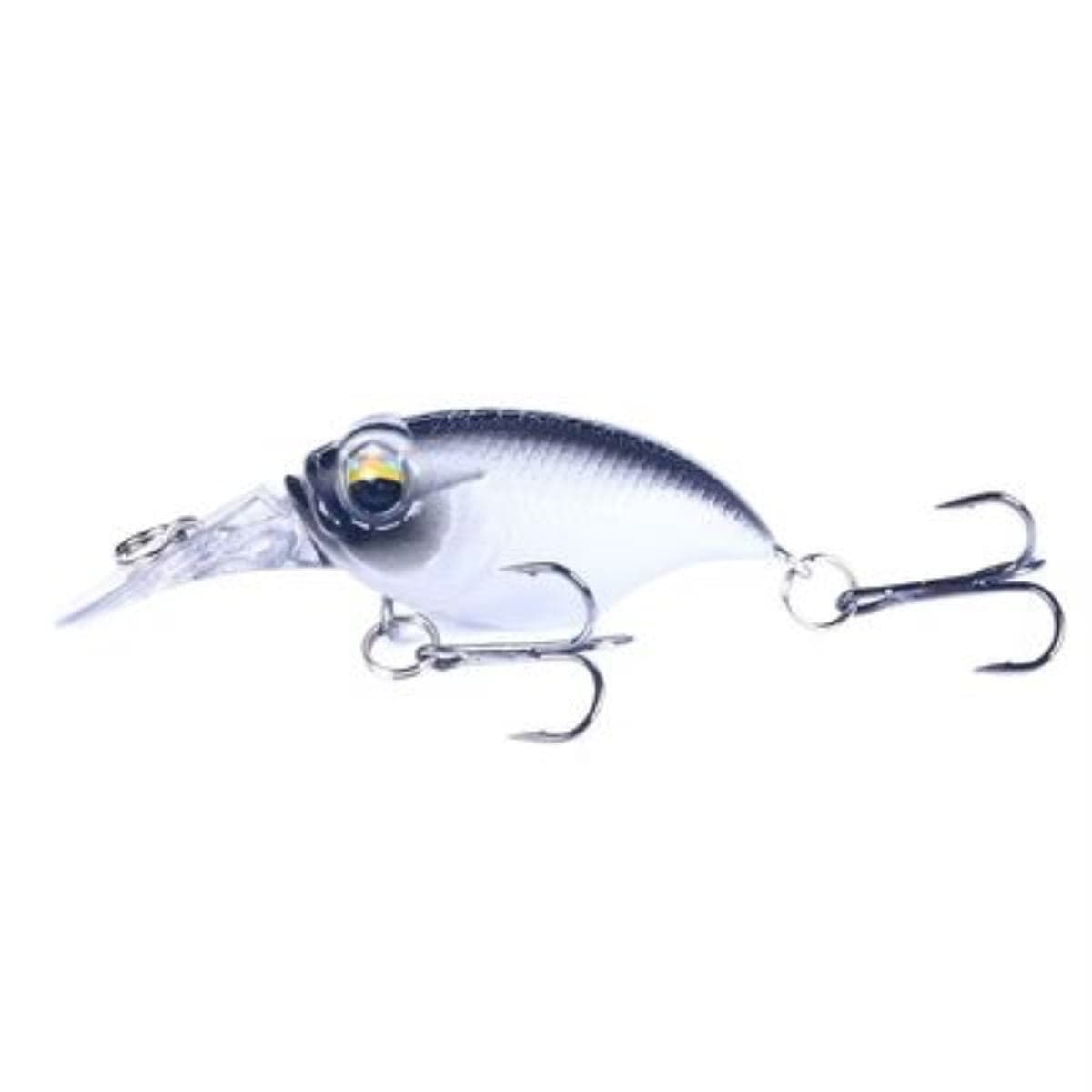 Mini Shad  (0 - 3') - White  Black