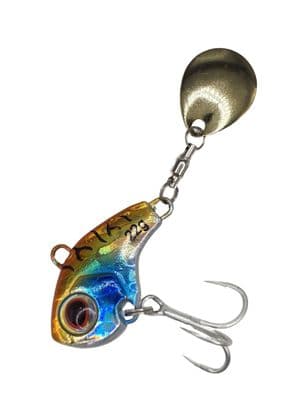 Tail Spin  - Gold Back Blue