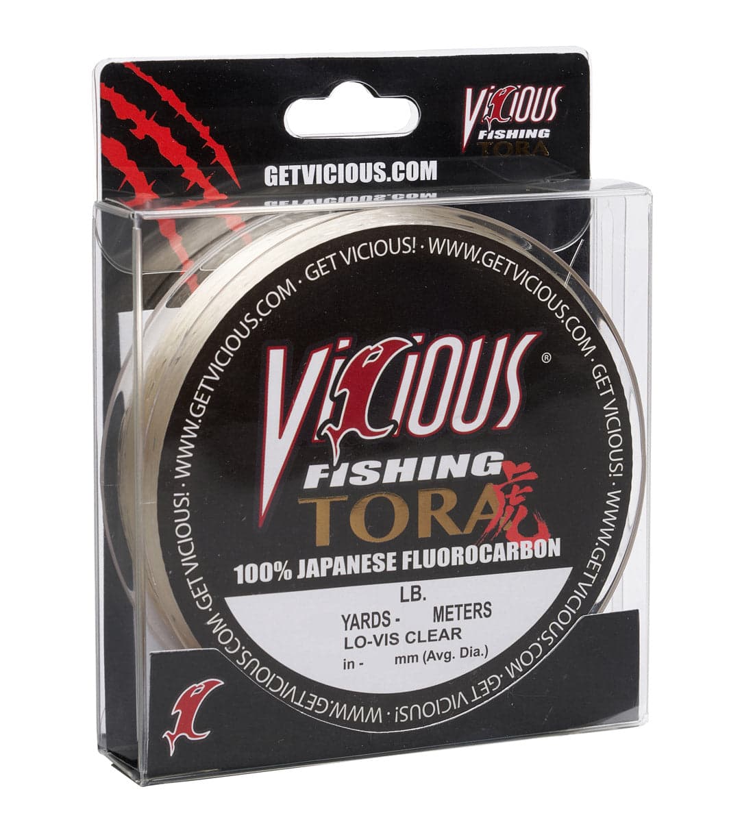 Vicious Tora 100% Japanese Fluorocarbon - 8 Lb Test